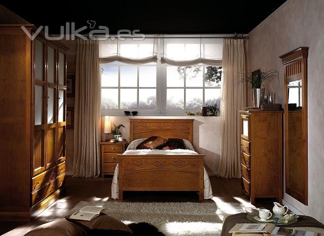 Dormitorio Juvenil Oria Color Kamel. Disponible en varios colores