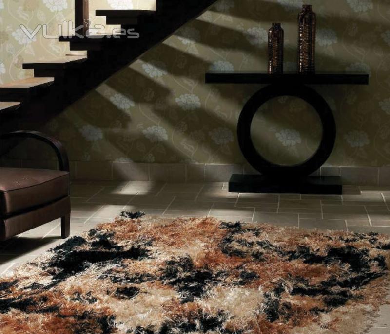 Alfombra Forest Chic Black-gold, de Felix Belso