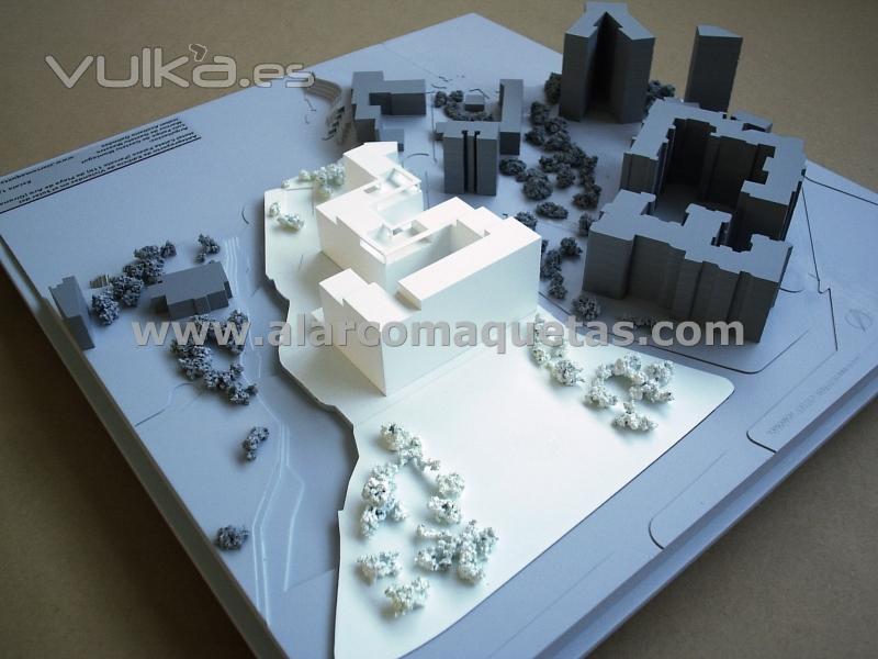 Maqueta. Maqueta arquitectura. Maqueta tecnica Alarco Maquetas