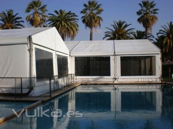 Carpa de alquiler para bodas