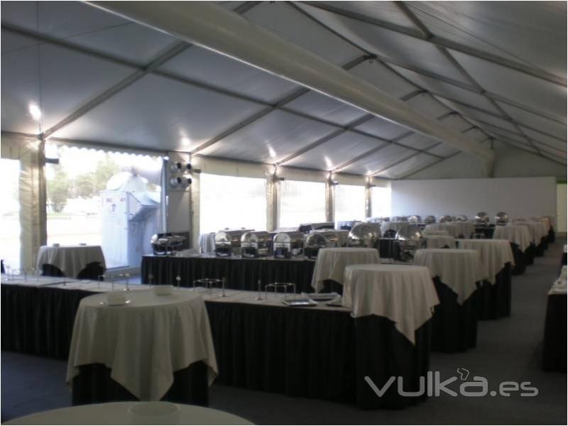 Carpa de alquiler para restaurantes / banquetes