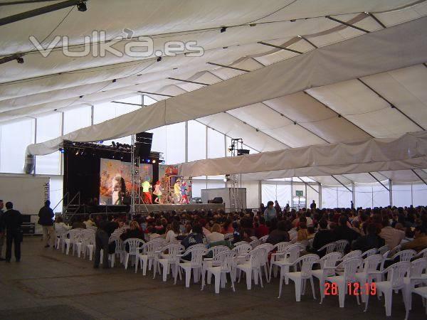 Carpa de alquiler para conciertos / eventos musicales