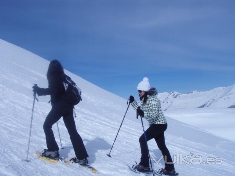 Excursiones con raquetas de nieve