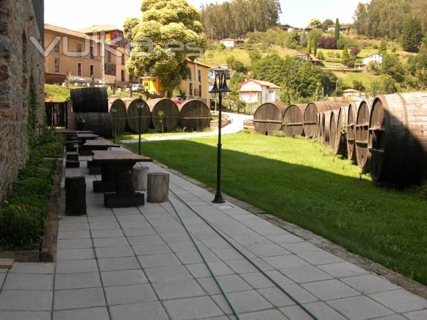 Terraza exterior, con acceso ADSL Wiffi