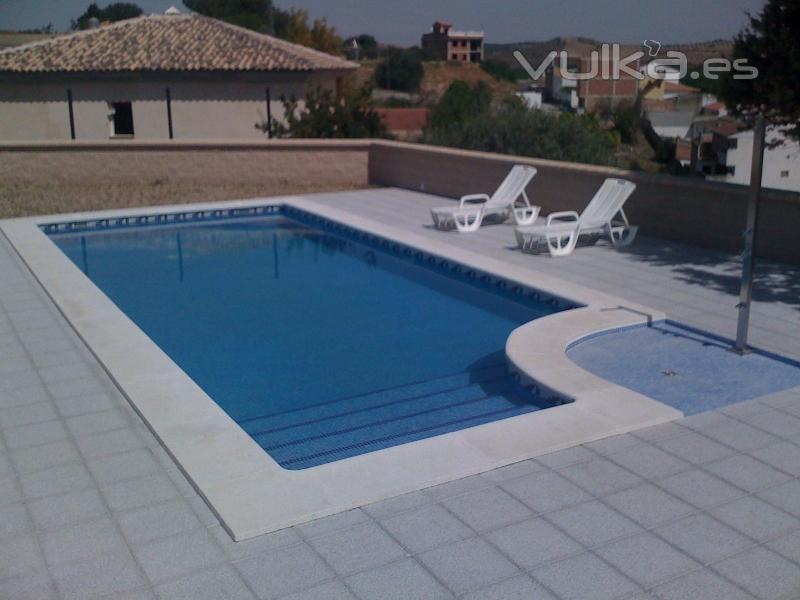 piscina con cloracion salina