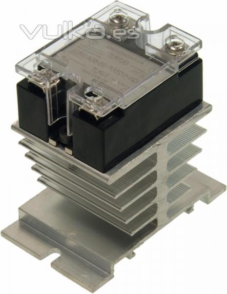 Rel de estado slido monofsico montado sobre su disipador