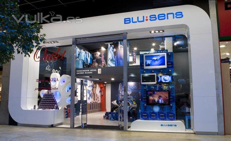 Blu:sens fachada Outlet Area Central