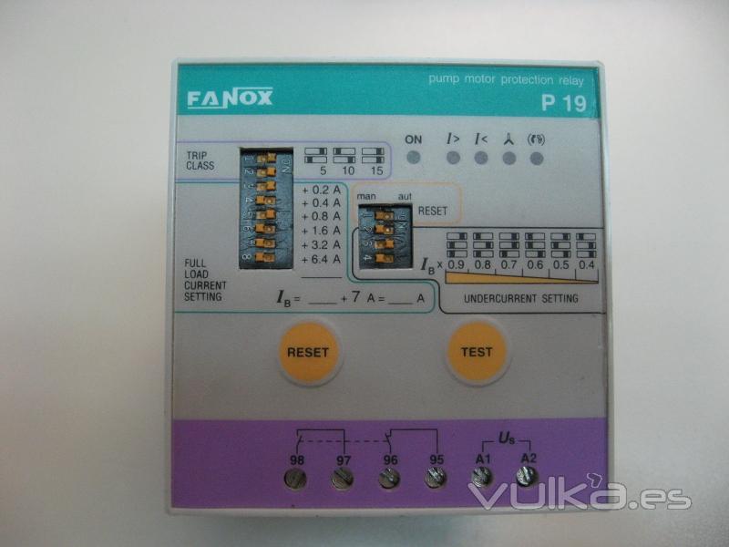 RELE FANOX P19.