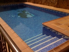 piscina con ferrogres