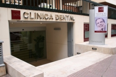 Fachada de la clnica