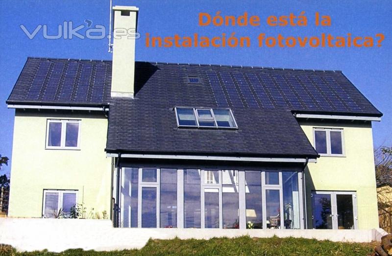 Fotovoltaica integrada en el tejado