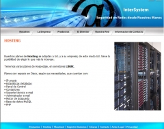 InterSystem: Hosting, Alojamiento Web