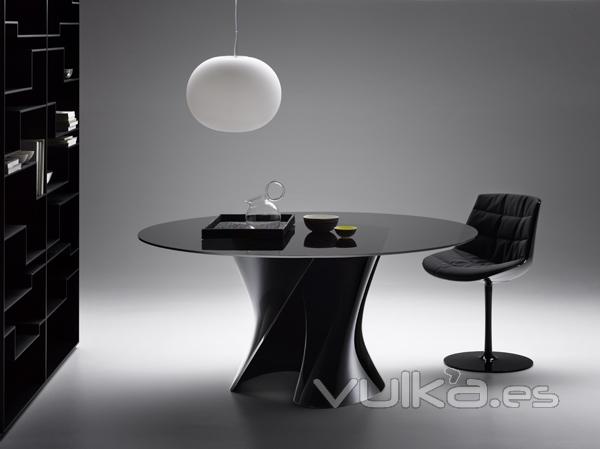 S-Table black de MDF Italia