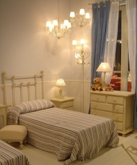 Ambiente dormitorio antix color decape disponible en varias medidas y colores