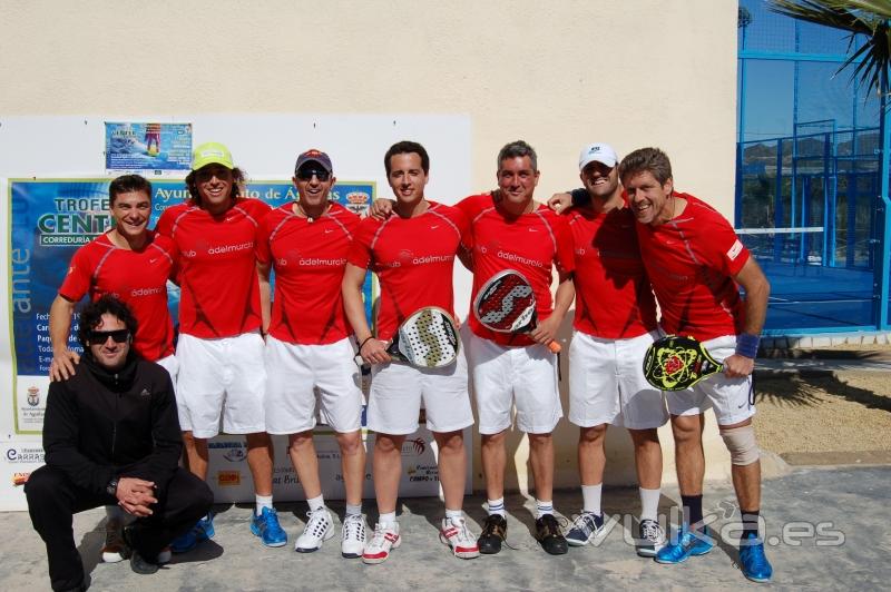 Seleccin murcia, ganadora del padel cops 2010