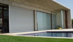 Garaje enrollables collbaix : puerta enrollable collbaix modelo  microperforada utilizacion como  persiana