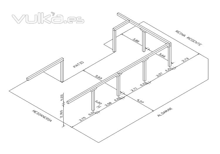 ENTRAMADO DE MADERA (REHABILITACION)