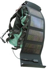 Panel solar plegable, ideal para excursiones o viajes, al disponer siempre de un un panel solar para cargar el