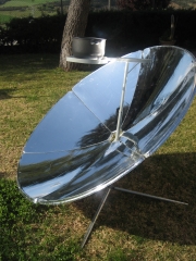 Cocina solar parabolica