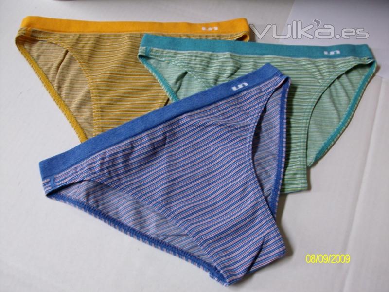 ART. 7124 BIKINI SRA. MOD. MIL RAYAS VARIOS COLORES, TALLA UNICA, TAMBIEN DISPONIBLE MODELO TANGA