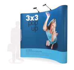 Expositor popup, stand portatil