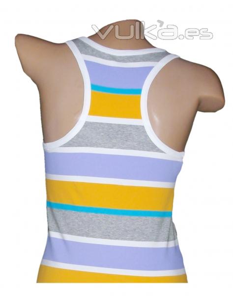 ART. 7532 CAM. SPORT NADADORA SRA. S/C MOD. TRICOLOR, COLOR UNICO TALLAS: M - G