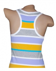 Art. 7532 cam. sport nadadora sra. s/c mod. tricolor, color unico tallas: m - g
