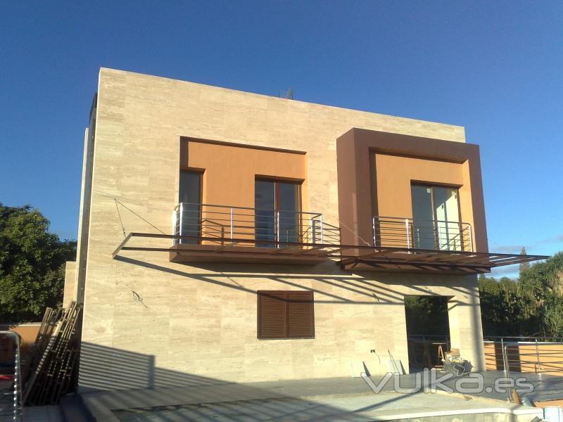 Casa del Panadero: Vivienda unifamilar ya terminada. El mismo boceto inicial da como resultado esta vivienda con ...