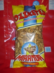 oziketes pto. estrella careta de cerdo frita.