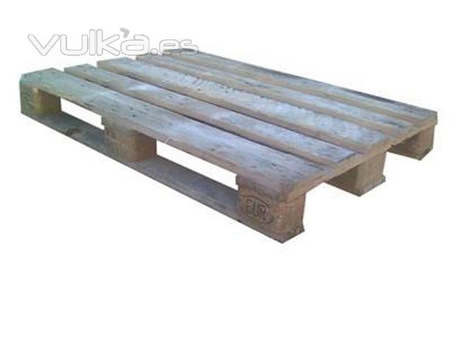 Palet 120 x 80 Eur. Hom. 2 para cargas de 1000kg aprox.