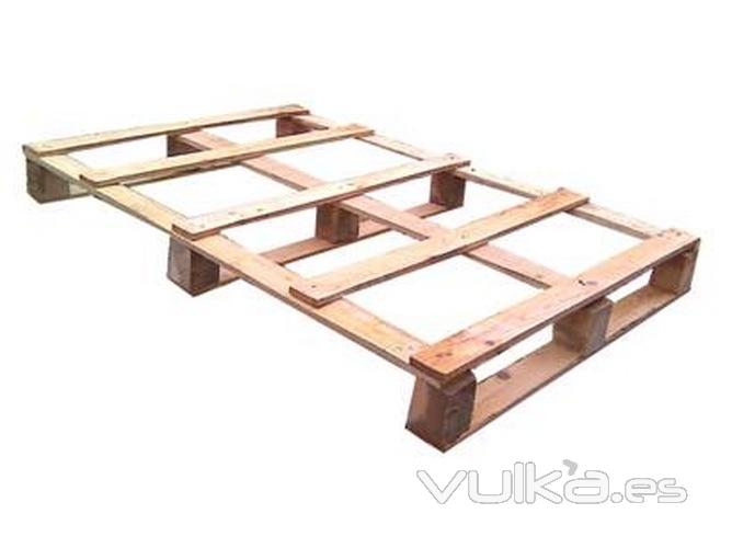 Palet (nuevo) de 120 x 80 x 8,5 cms para cargas de 500 - 700 kg aprox.