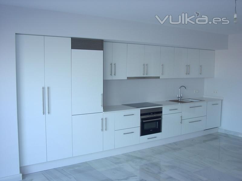 Cocina de Formica Blanca 