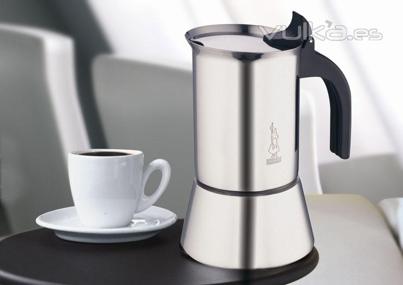 Menaje profesional hostelería:Cafetera acero inox venus de Bialetti