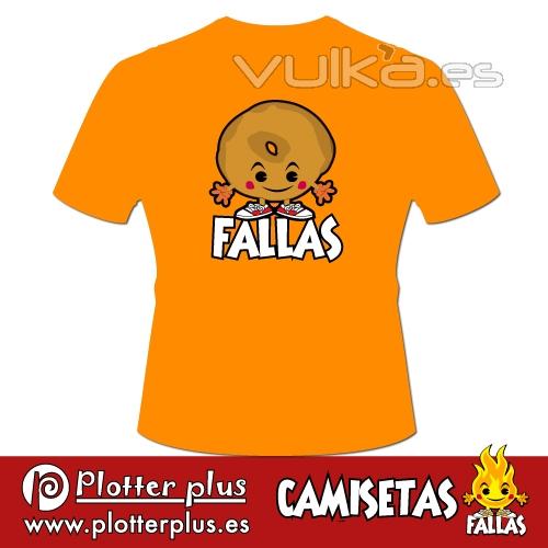 Ya estn disponibles las nuevas camisetas falleras slo por 11,60 euros!