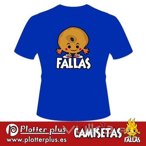 Ya estn disponibles las nuevas camisetas falleras slo por 11,60 euros!