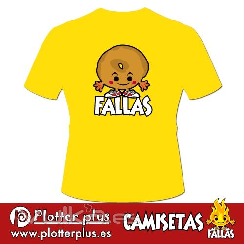 ¡Ya están disponibles las nuevas camisetas falleras sólo por 11,60 euros!