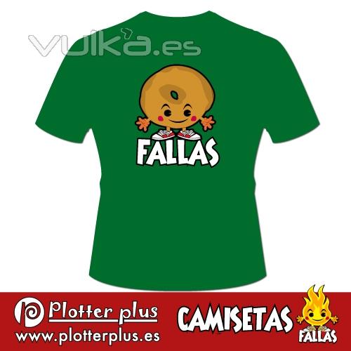 Ya estn disponibles las nuevas camisetas falleras slo por 11,60 euros!