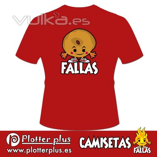 ¡Ya están disponibles las nuevas camisetas falleras sólo por 11,60 euros!