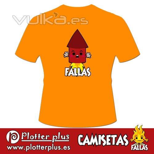 ¡Ya están disponibles las nuevas camisetas falleras sólo por 11,60 euros!