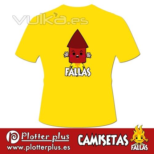 ¡Ya están disponibles las nuevas camisetas falleras sólo por 11,60 euros!