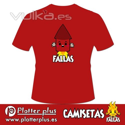 ¡Ya están disponibles las nuevas camisetas falleras sólo por 11,60 euros!