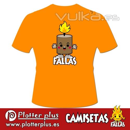 ¡Ya están disponibles las nuevas camisetas falleras sólo por 11,60 euros!