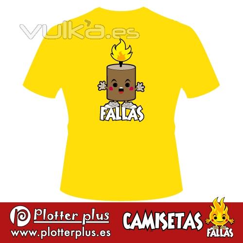 ¡Ya están disponibles las nuevas camisetas falleras sólo por 11,60 euros!