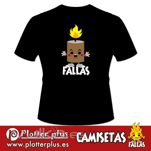 Ya estn disponibles las nuevas camisetas falleras slo por 11,60 euros!