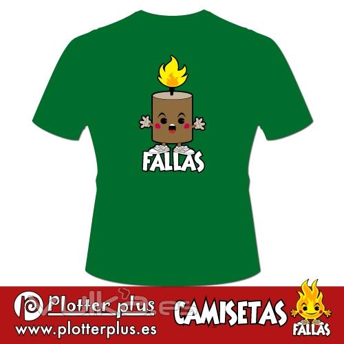 Ya estn disponibles las nuevas camisetas falleras slo por 11,60 euros!