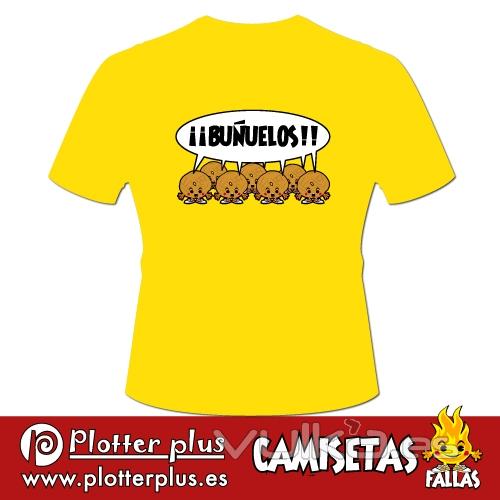 Ya estn disponibles las nuevas camisetas falleras slo por 11,60 euros!