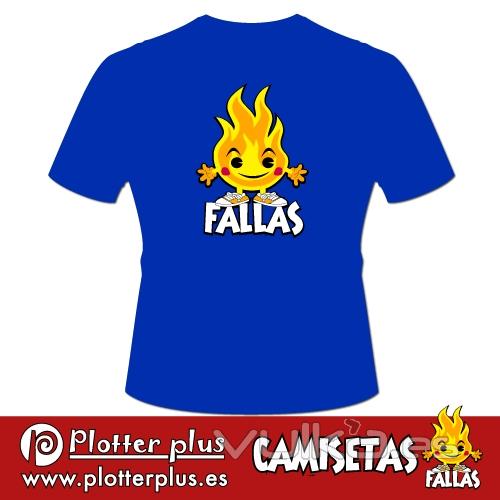 Ya estn disponibles las nuevas camisetas falleras slo por 11,60 euros!