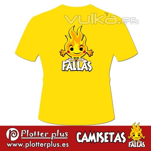 Ya estn disponibles las nuevas camisetas falleras slo por 11,60 euros!