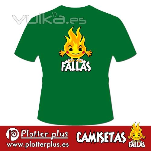 Ya estn disponibles las nuevas camisetas falleras slo por 11,60 euros!