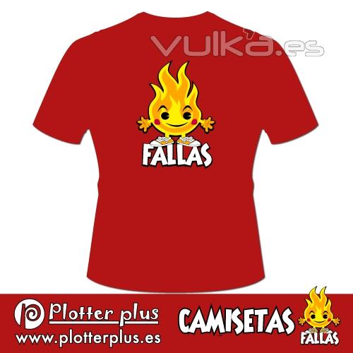 Ya estn disponibles las nuevas camisetas falleras slo por 11,60 euros!